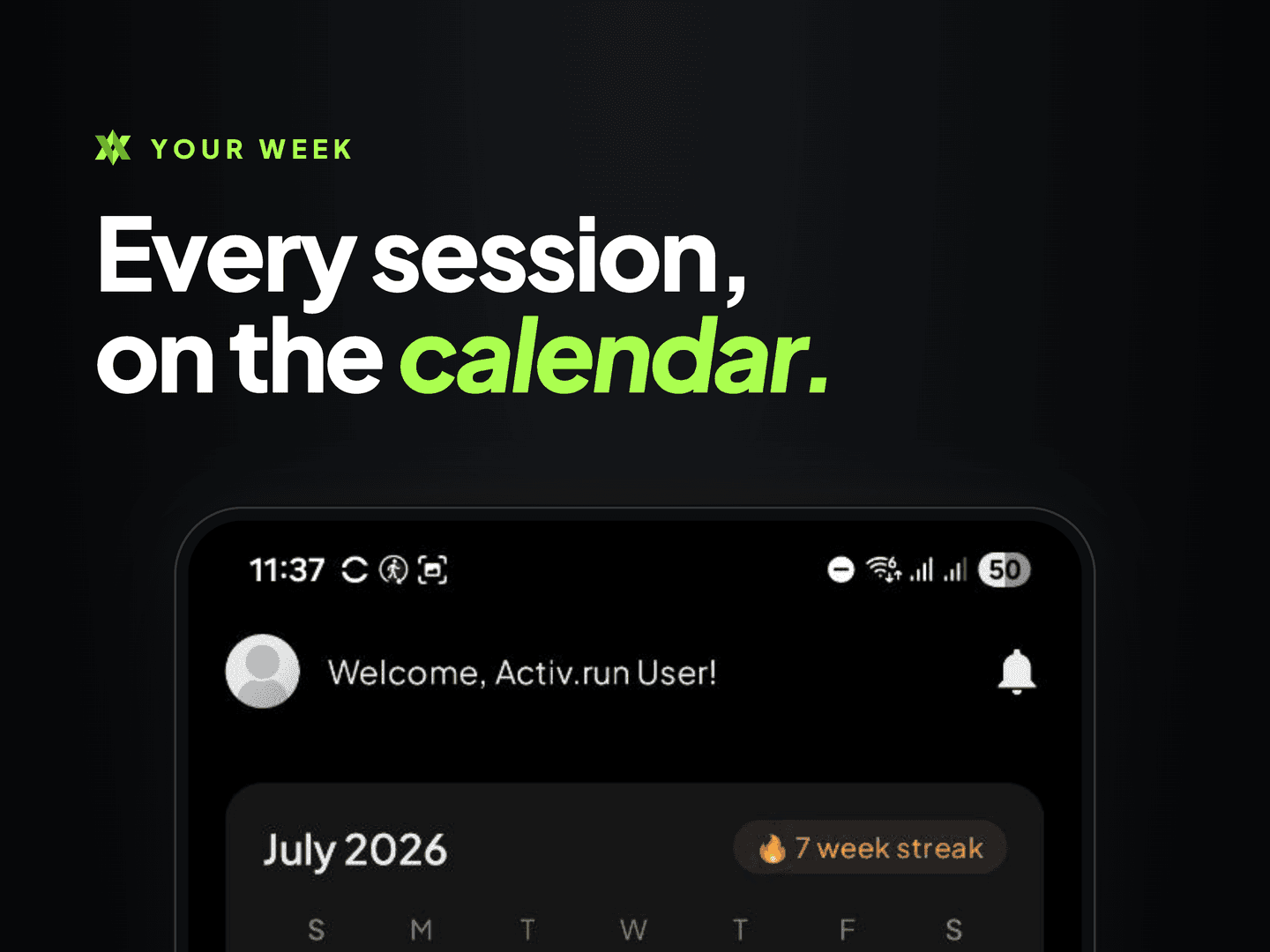 Activ.run — Workout & Running Tracker in One image 1