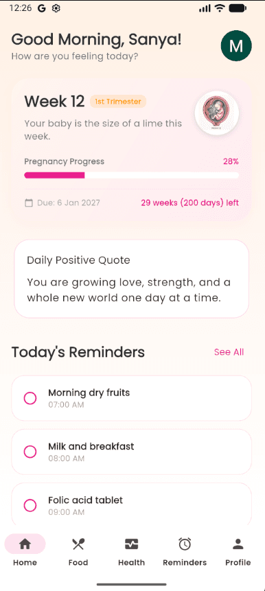 Maa Saheli - Pregnancy Companion App image 1