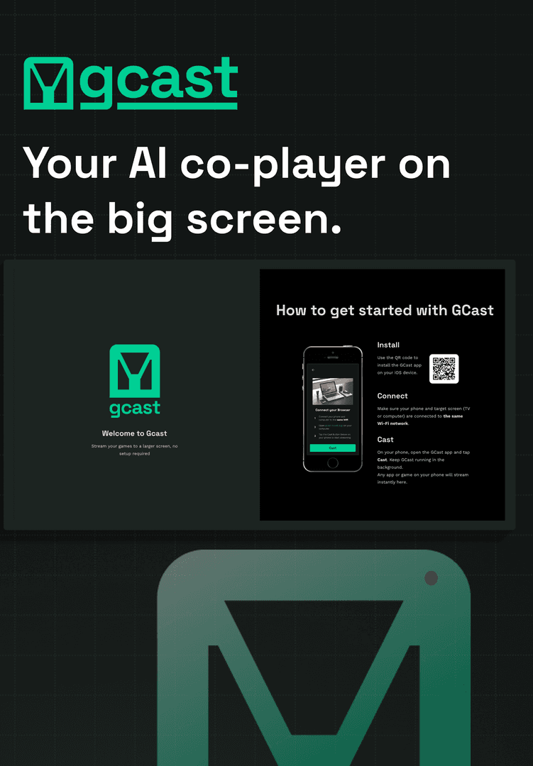 GCast - Mobile Games on Big Screen image 1