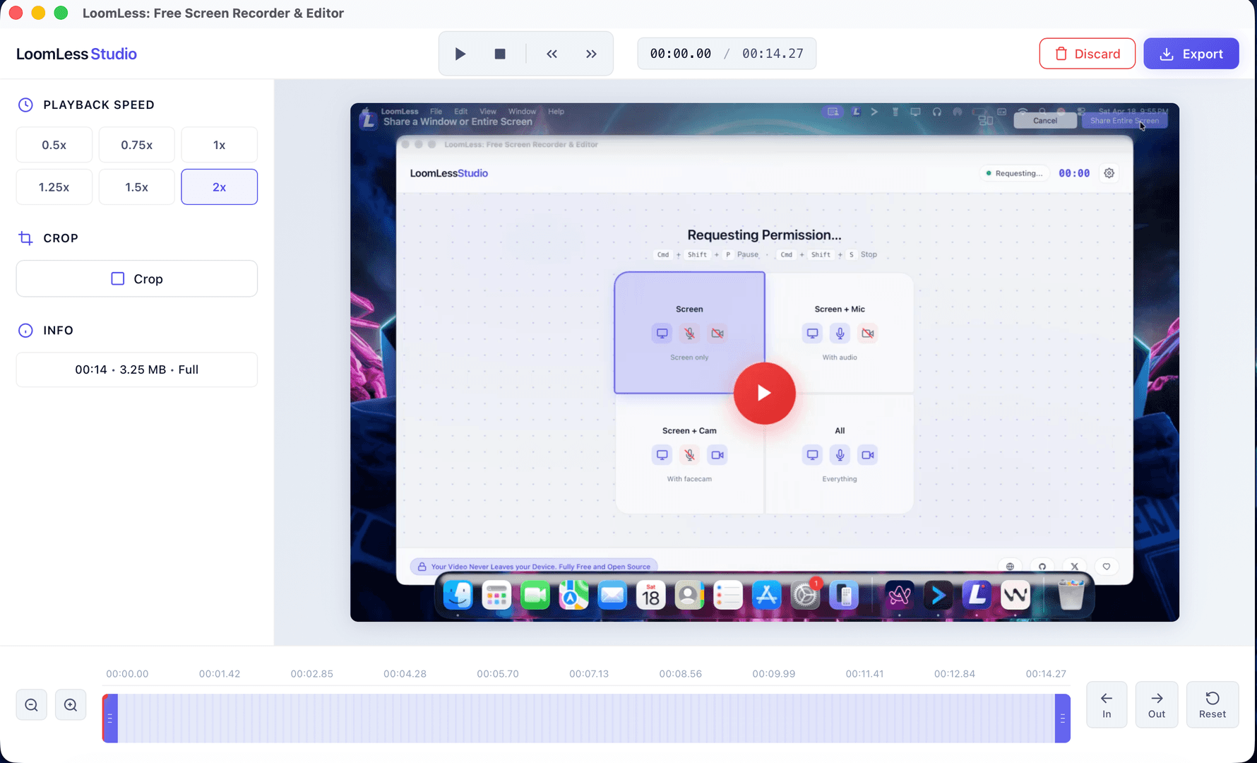 LoomLess | Screen Recorder for Mac & Chrome image 4