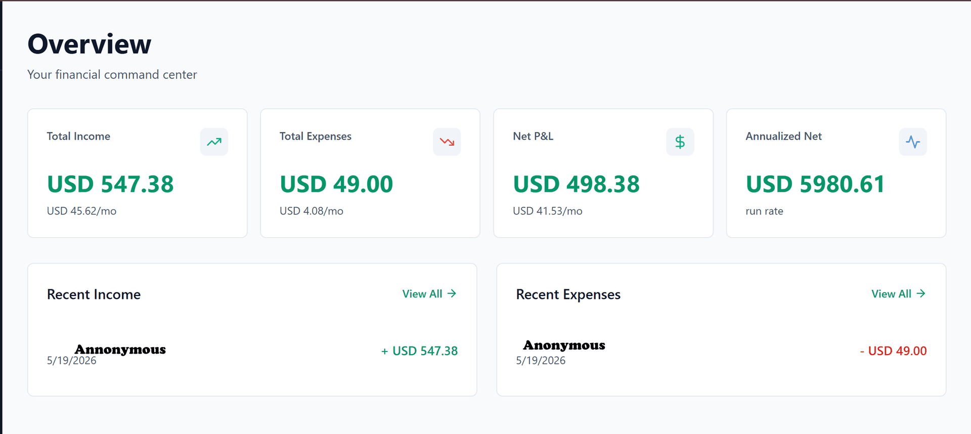 Nchiko – Financial Command Center image 2