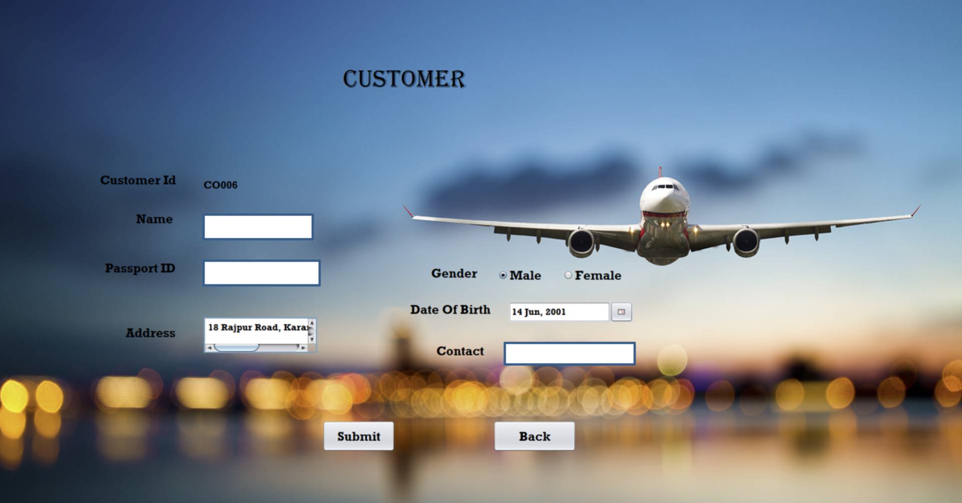 Airline Reservation System