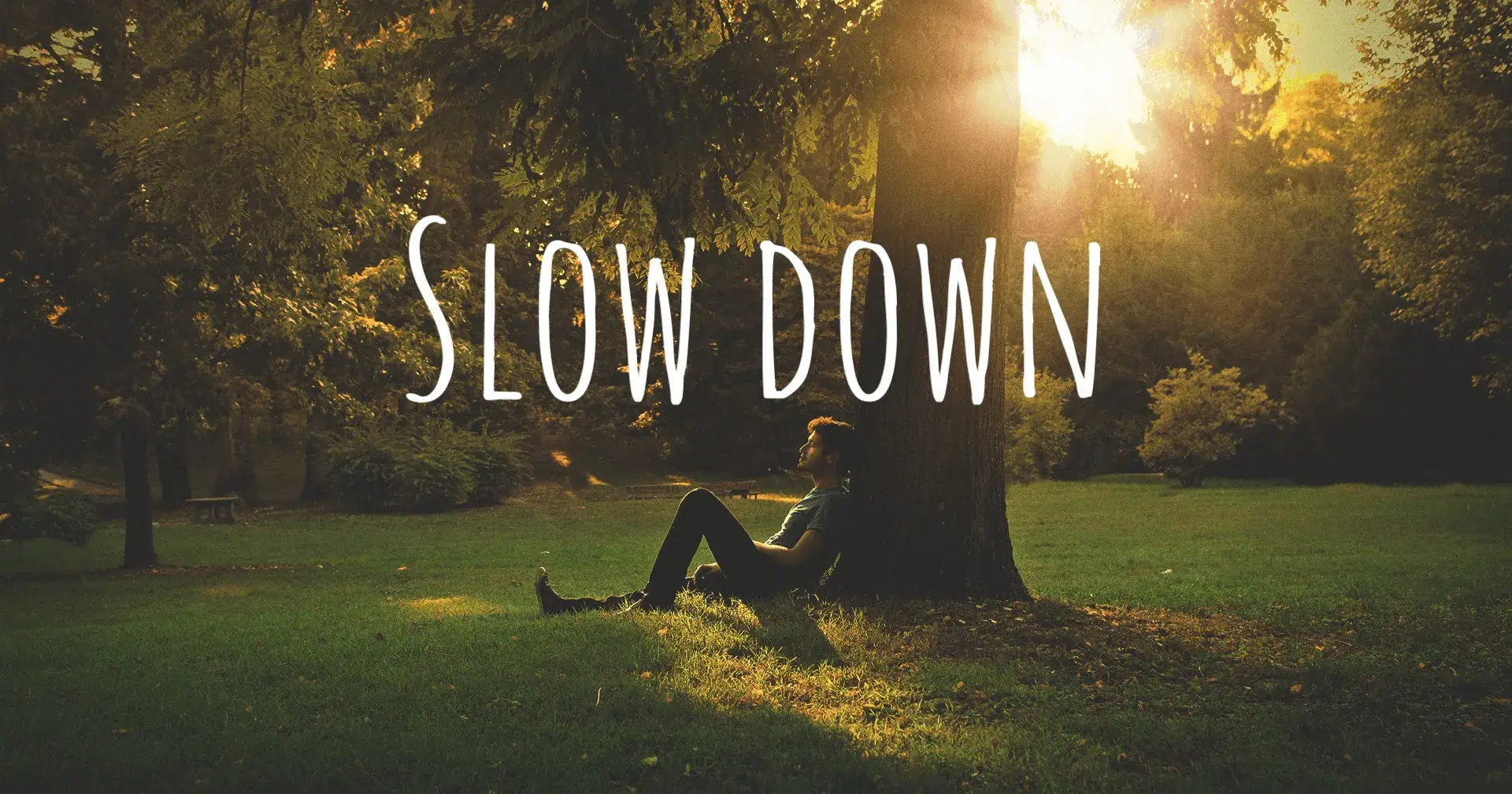 Slow Down to Build Something Real