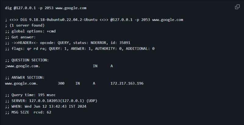 DNS Server With Rust