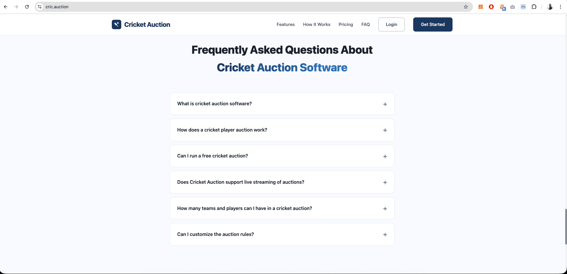 CricAuction — The Ultimate Platform for Cricket Player Auctions screenshot 4