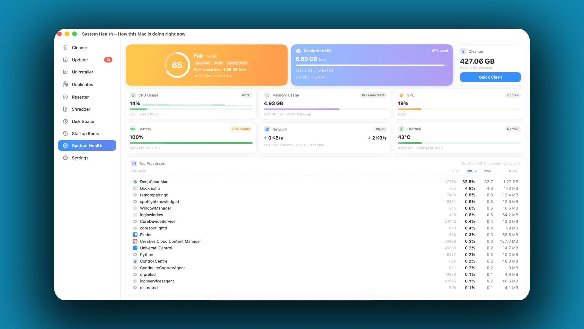 DeepCleanMac - Best Mac Cleaner App image 4