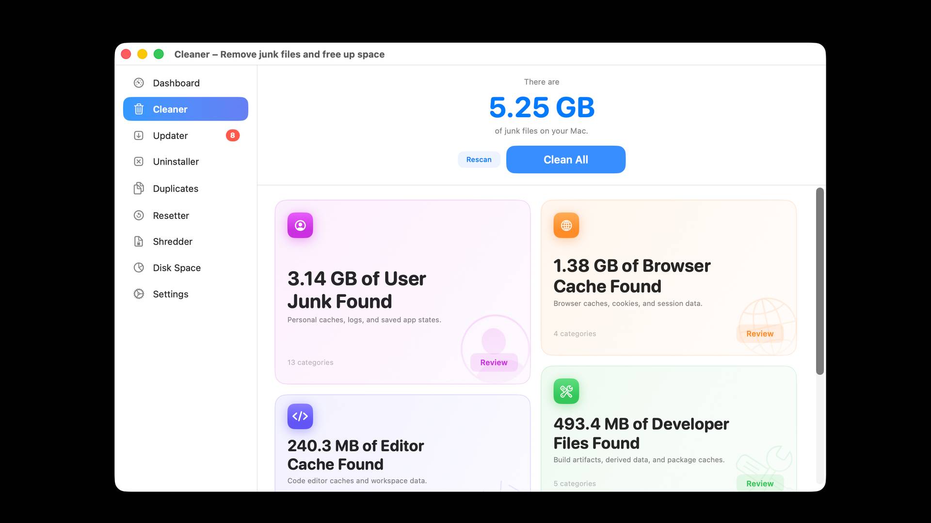 DeepCleanMac - Best Mac Cleaner App image 3