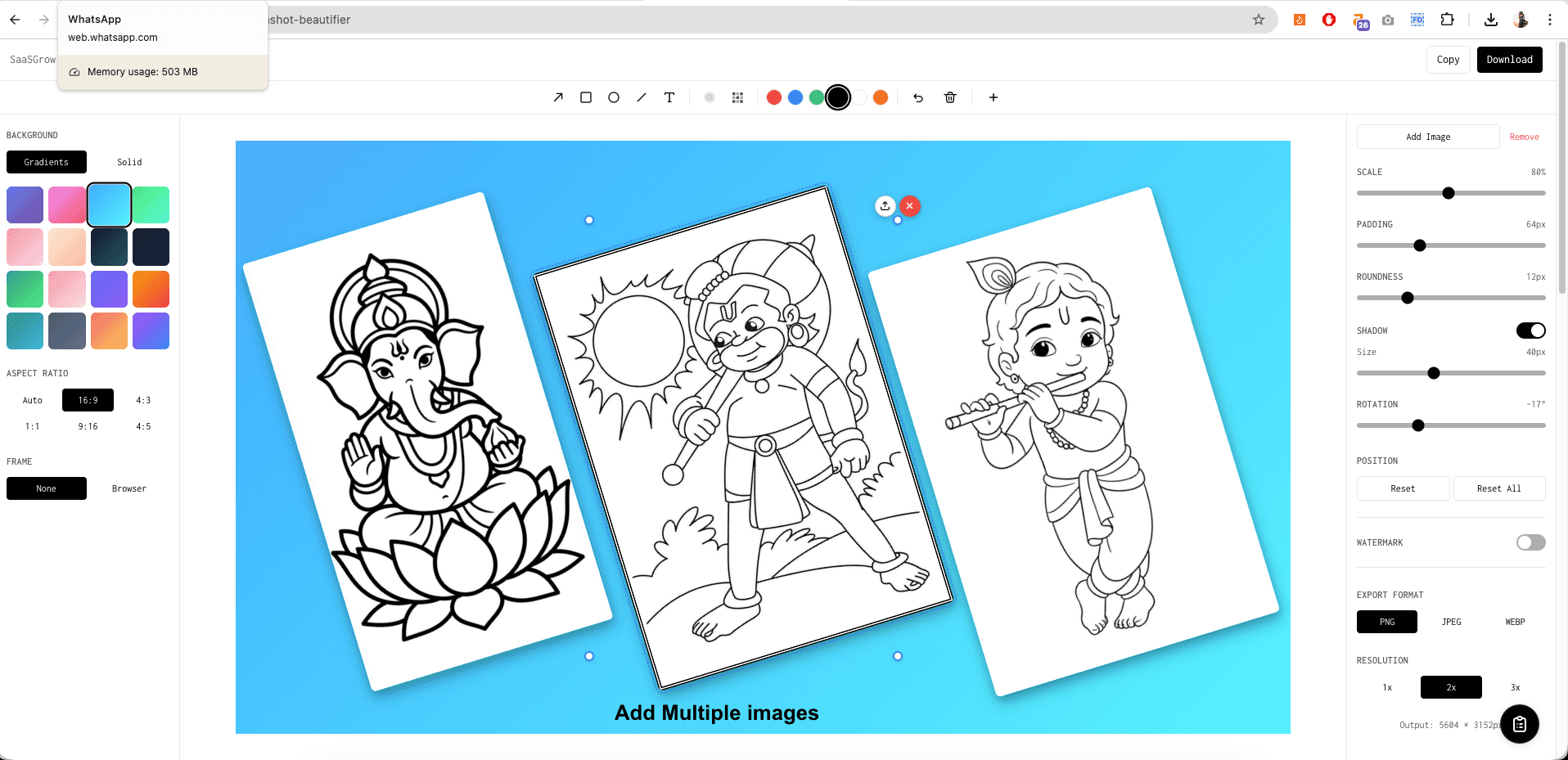 Free Screenshot Beautifier Online screenshot 2