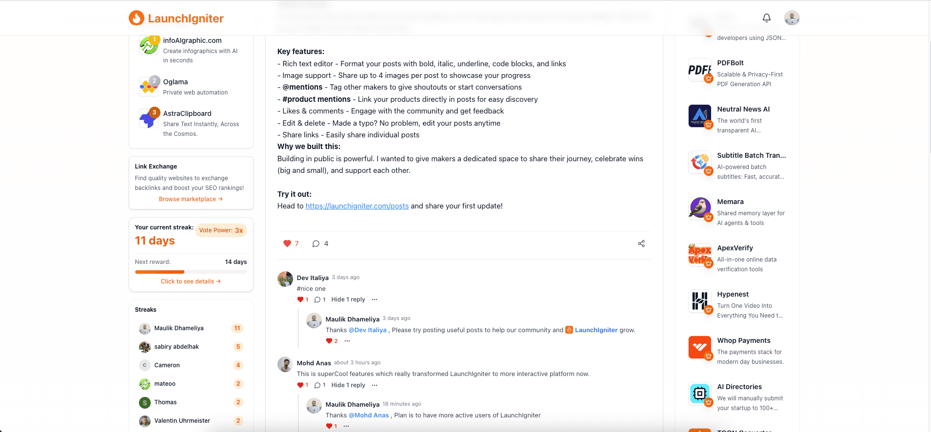 LaunchIgniter Community image 3