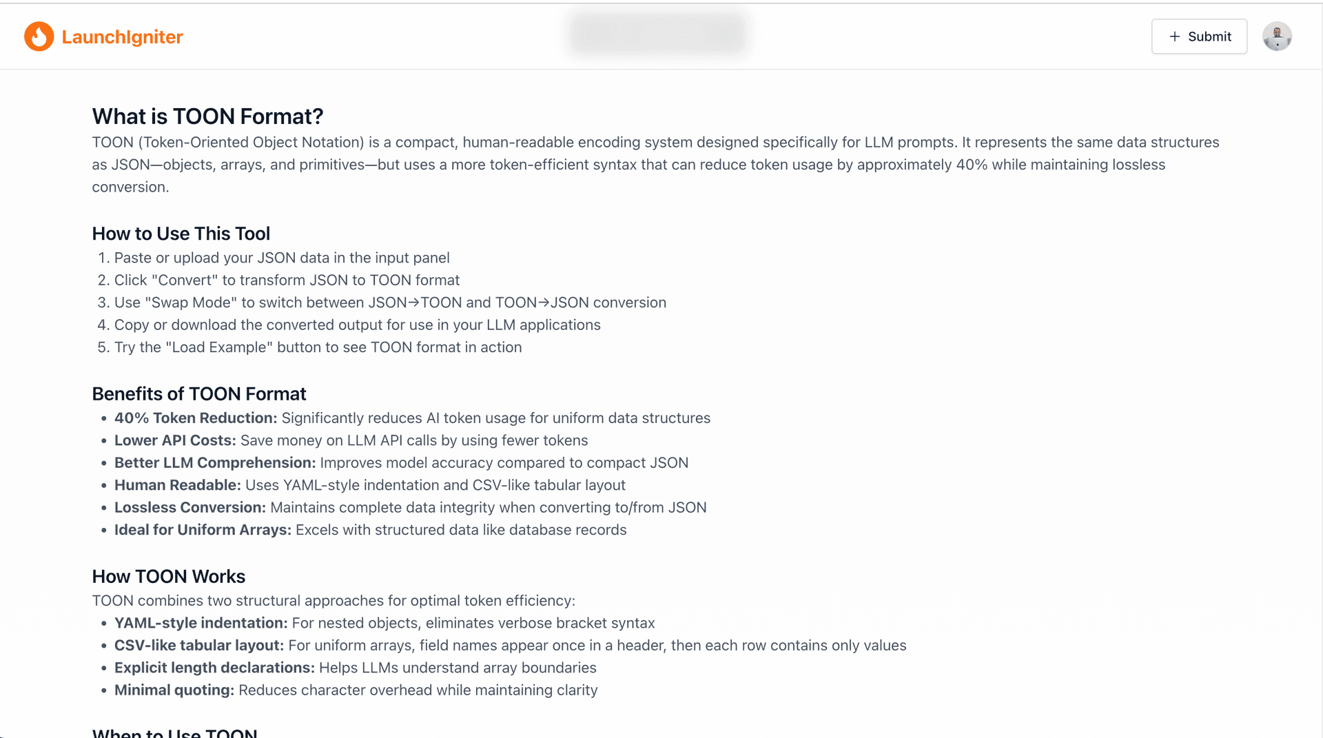 TOON Converter - JSON to TOON Parser screenshot 1