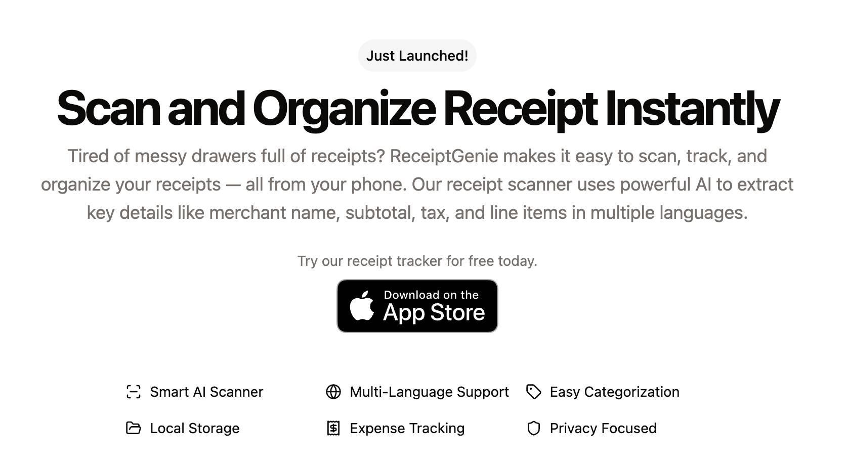 ReceiptGenie image 2
