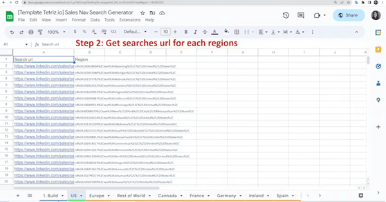 LinkedIn Sales Navigator Search Templates image 1