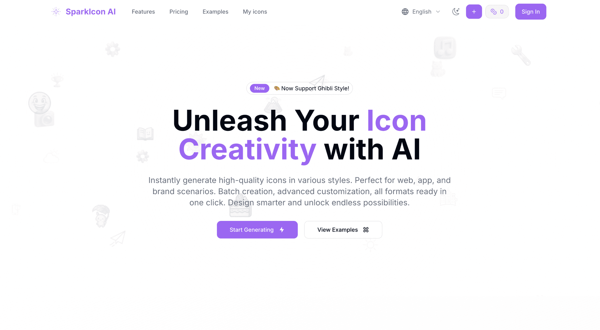 SparkIcon AI screenshot 4