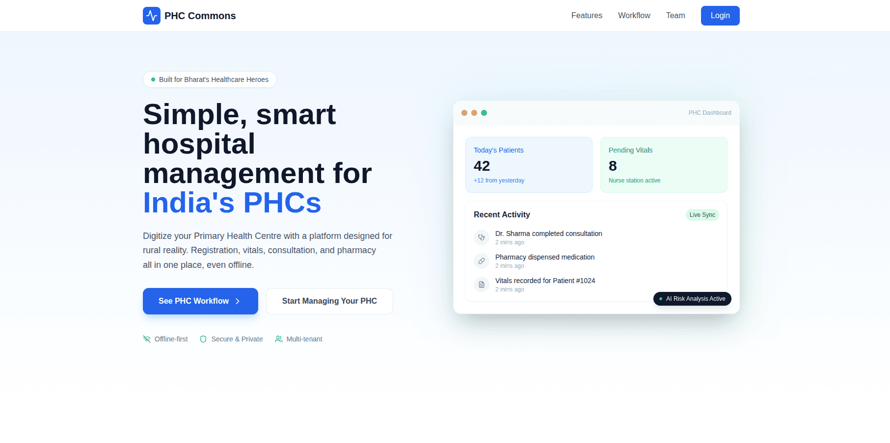 PHC Commons - One place to Manage Your Clinic image 2