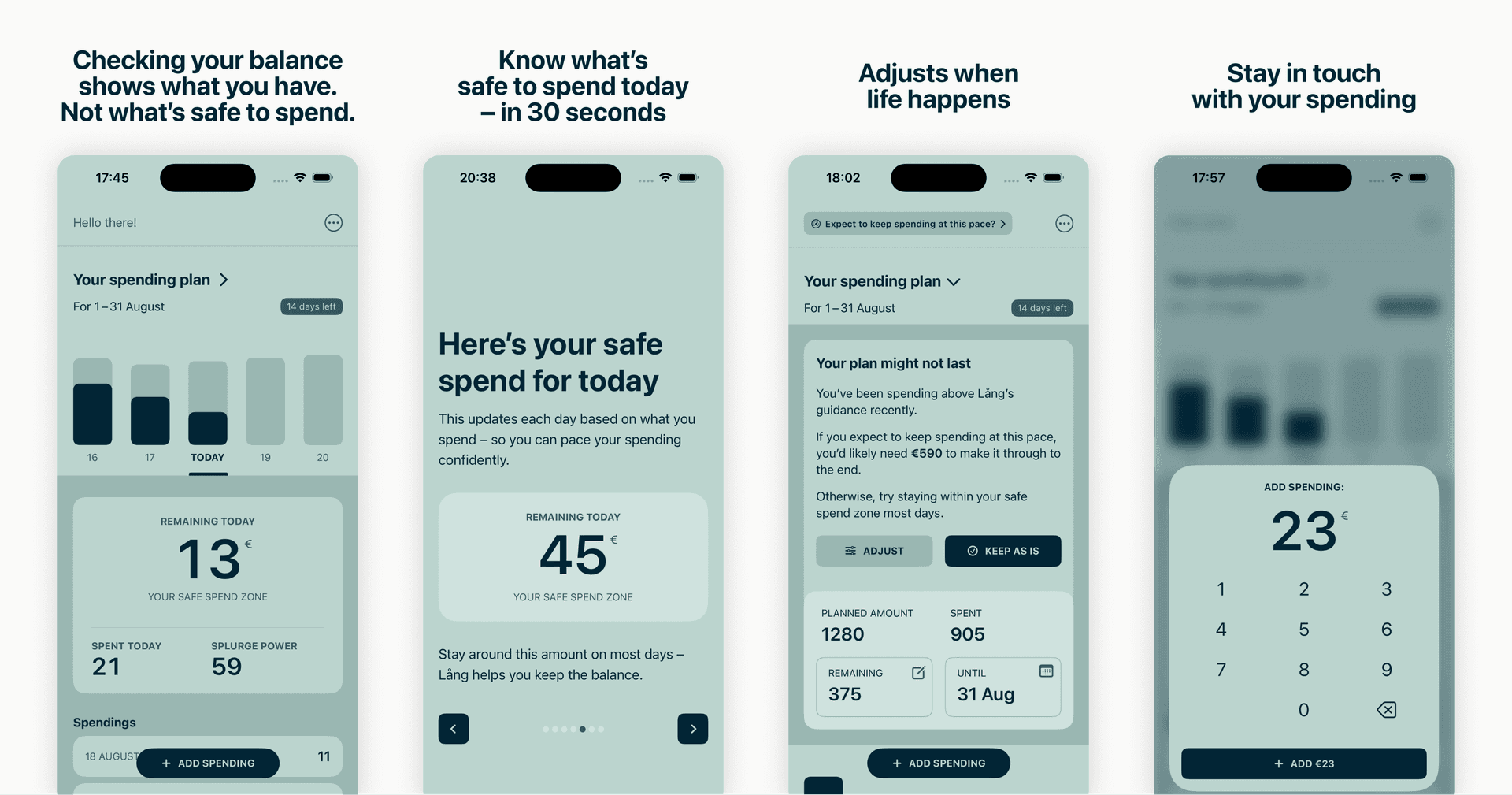 Lång: Daily spending guide image 1