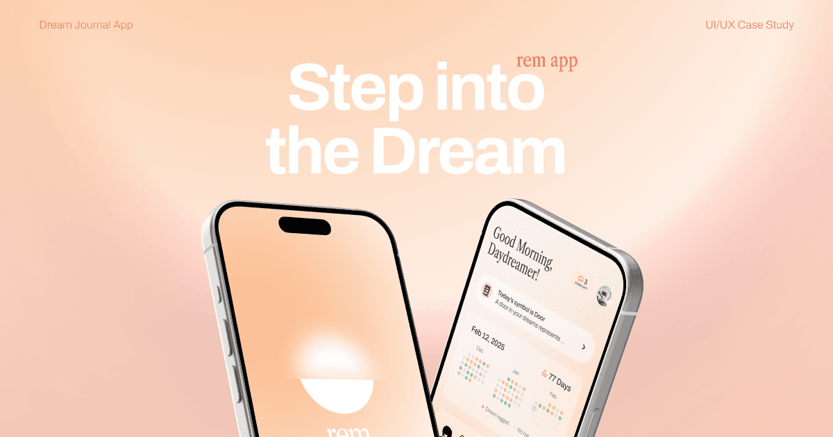 REM- A DREAM JOURNAL APP image 1