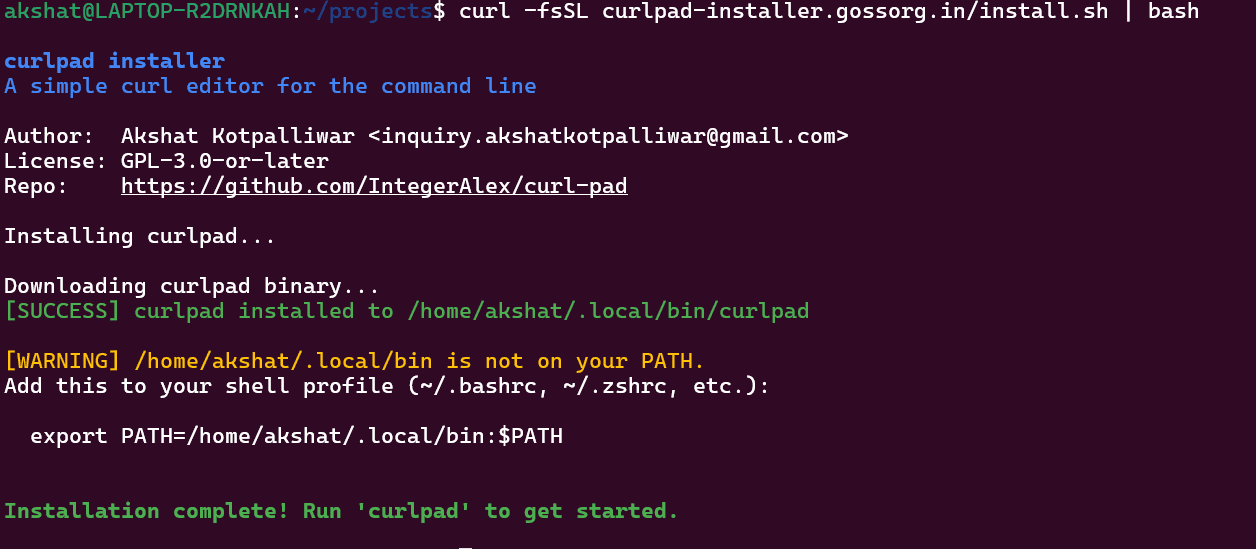 An opinionated scratchpad for Curl. image 2