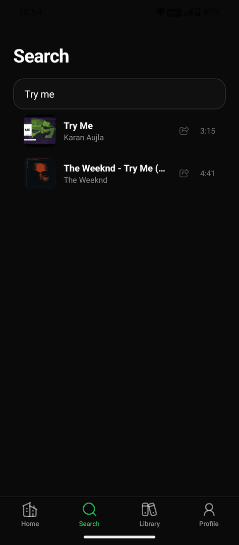 muzix: Cross-platform music streaming app image 5