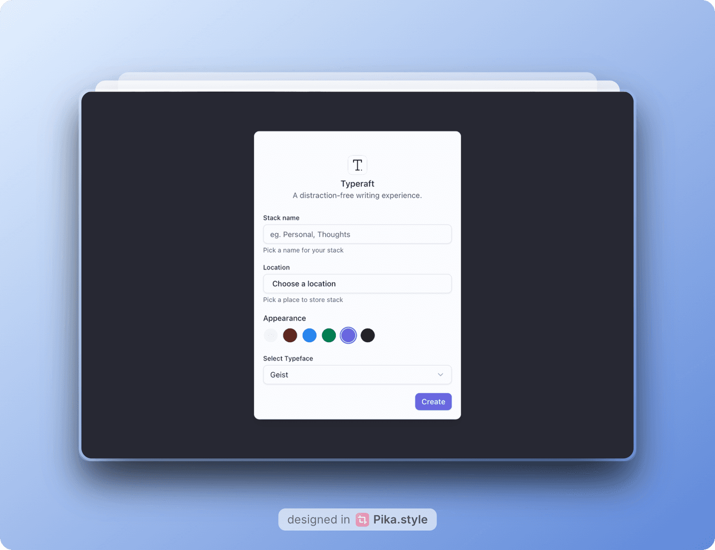 Typeraft - Desktop App image 1