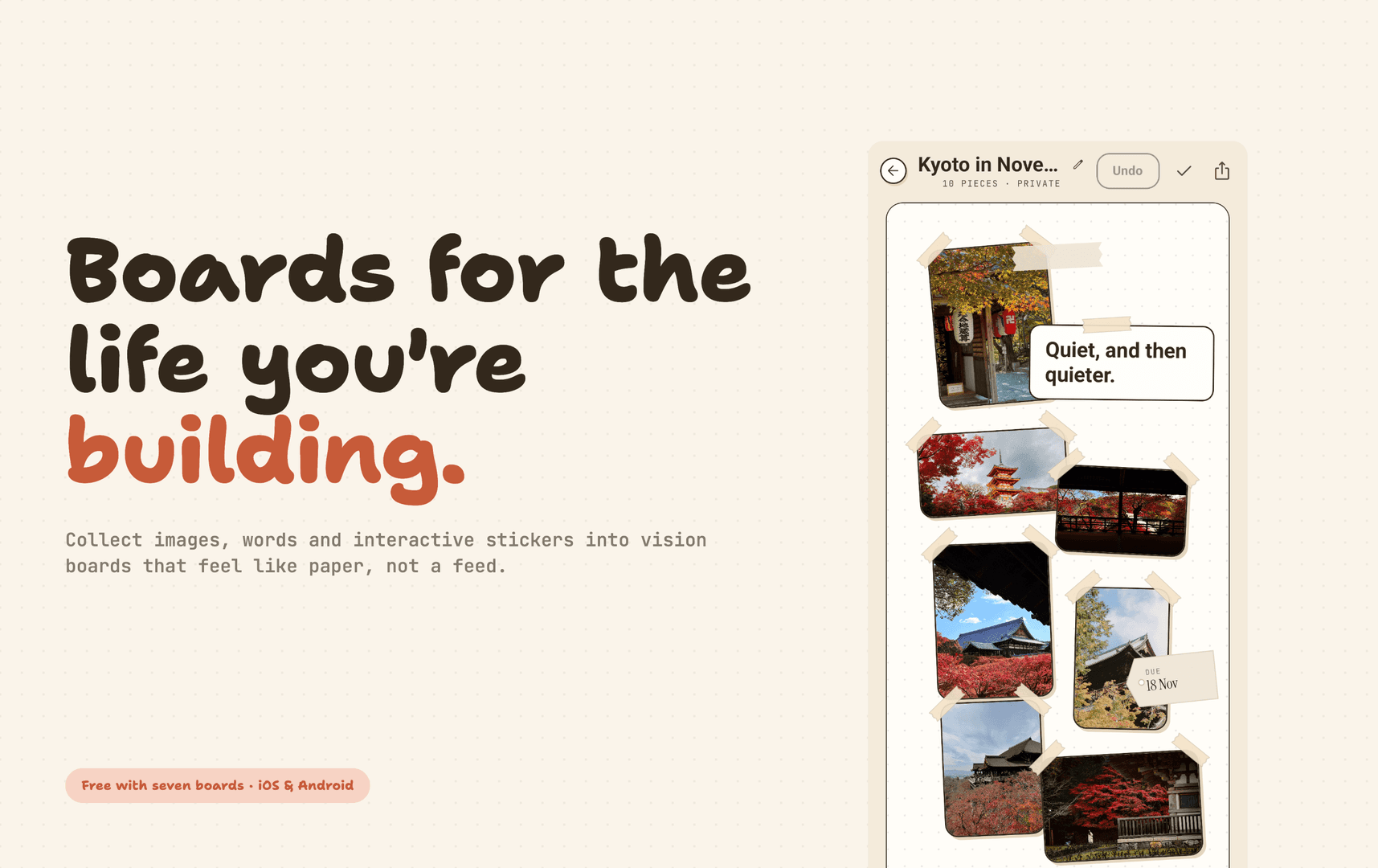 Zora Boards — Vision Board & Affirmations App image 1