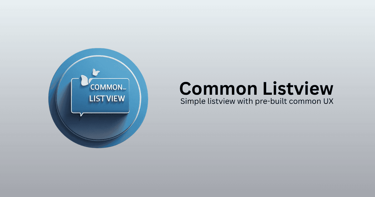 Common Listview Flutter Package image 1