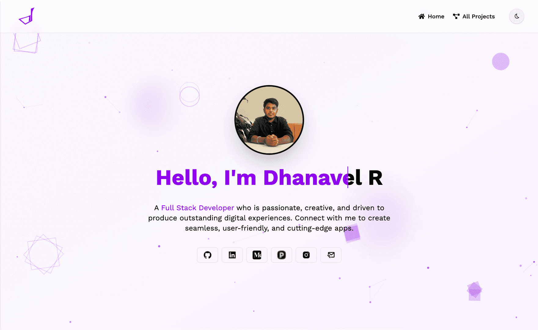 Dhanavel | Full Stack Developer image 1