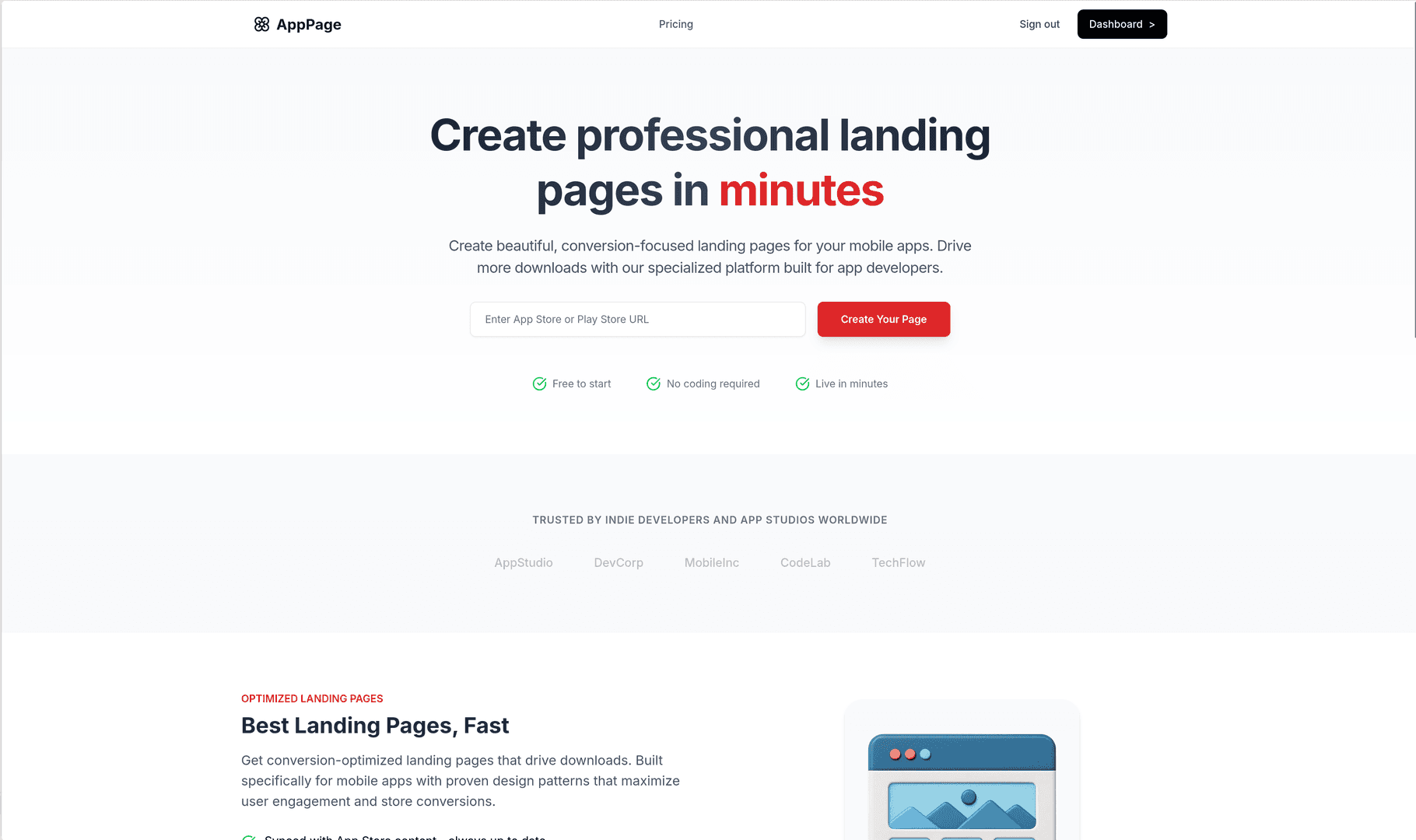 AppPage - Create Mobile App Pages image 1