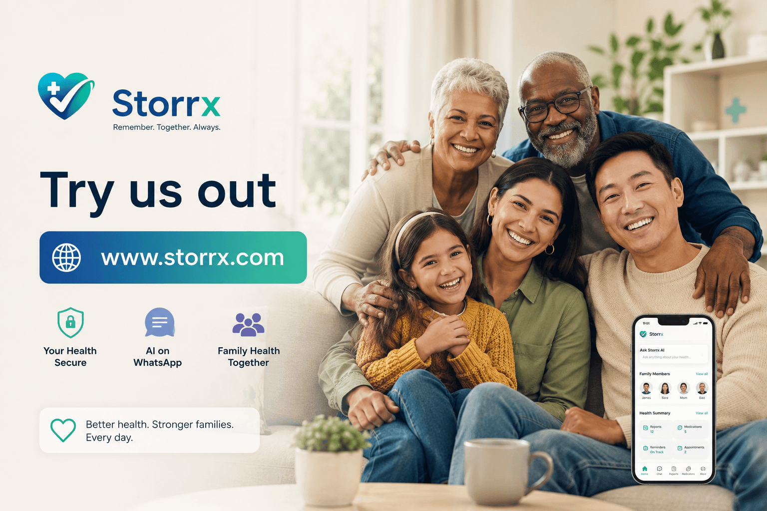 Storrx — Your family's health memory image 2
