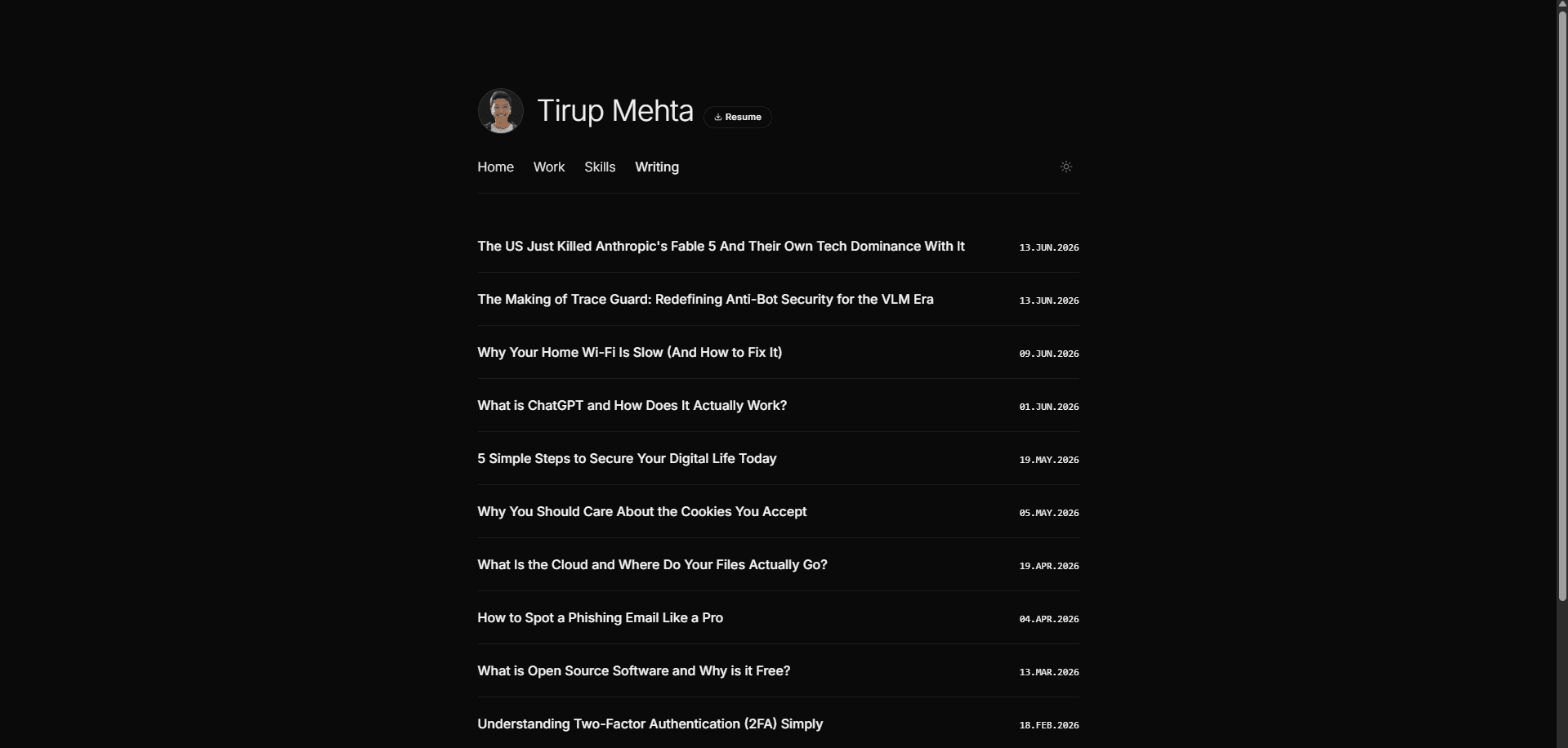Tirup Mehta | Designer & Developer image 4