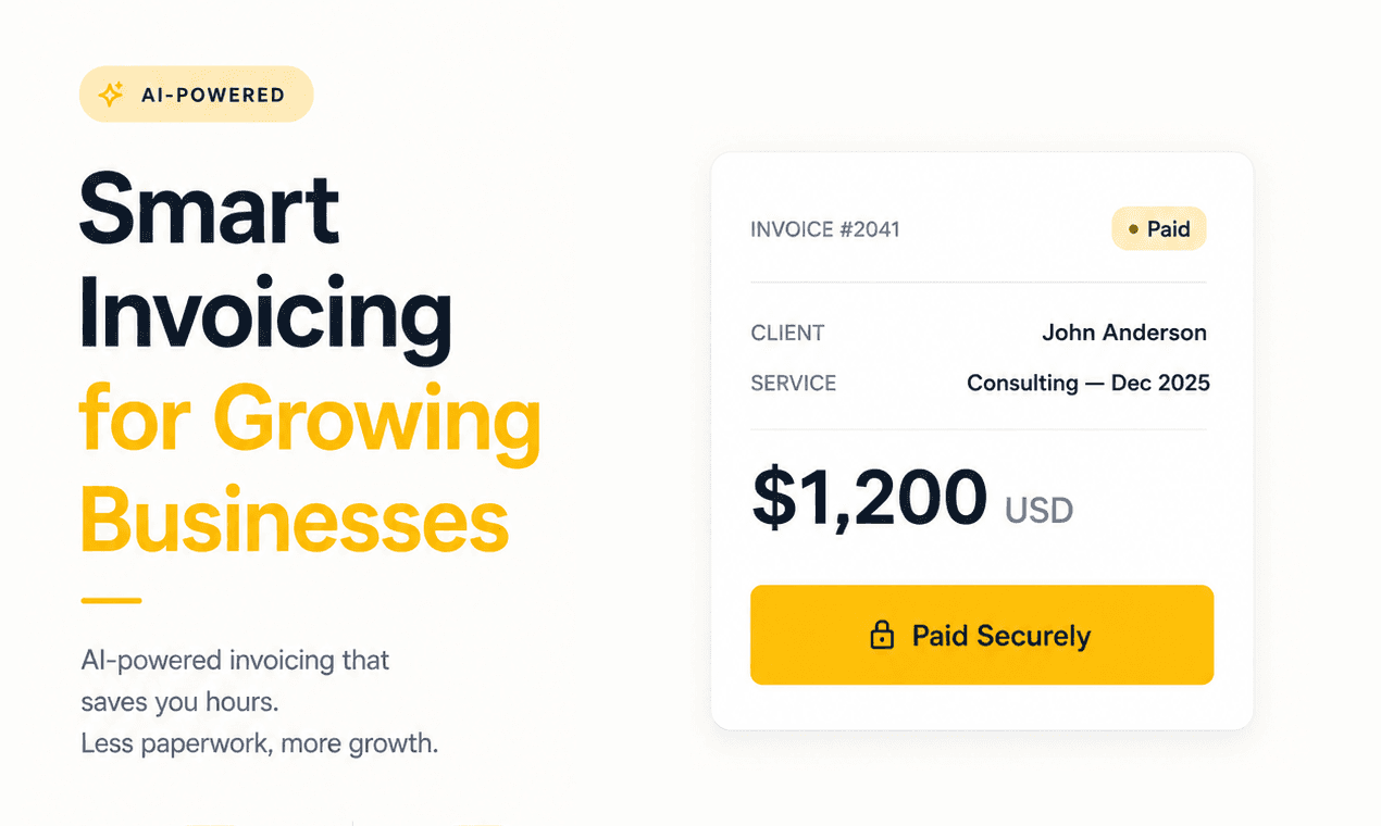 Aviy - AI-Powered Invoicing for Everyone image 1