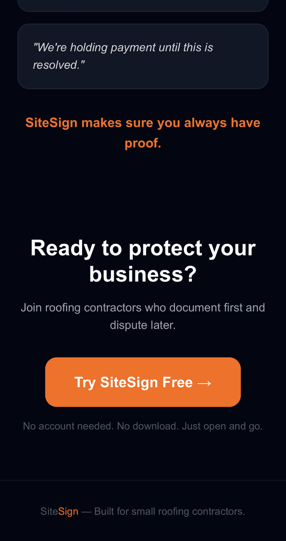 SiteSign image 2