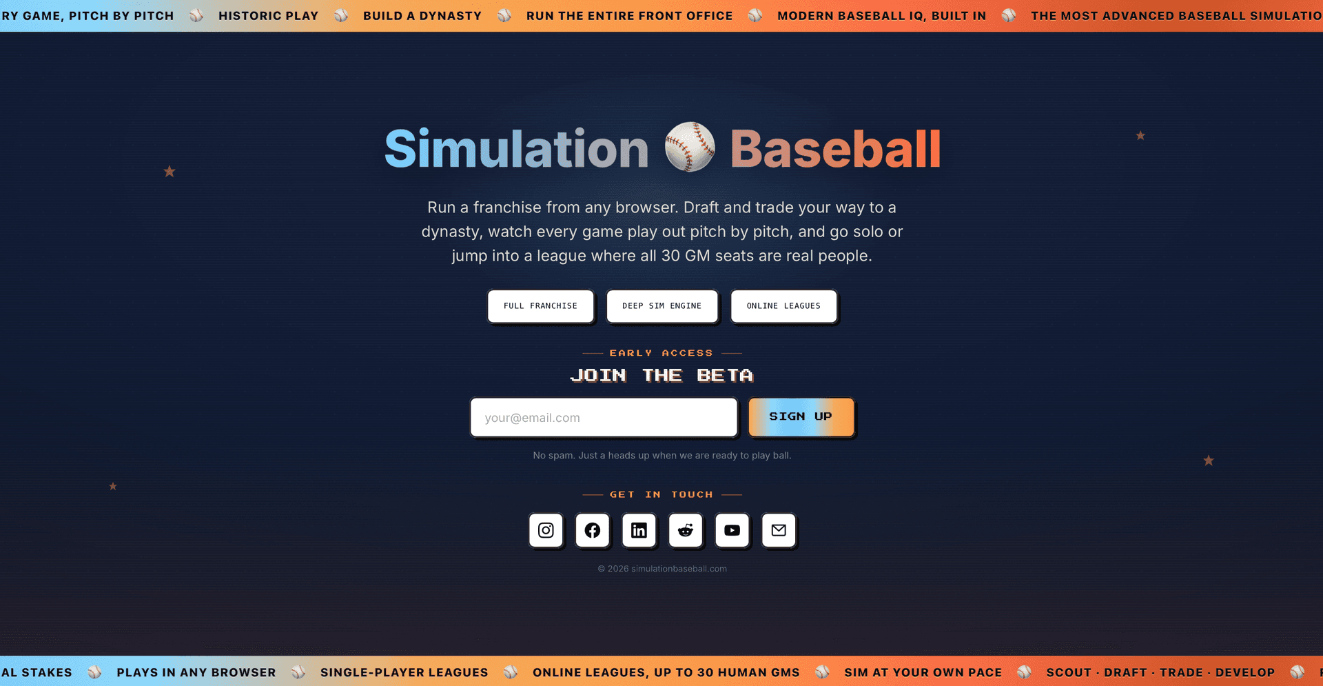 Simulation Baseball image 1
