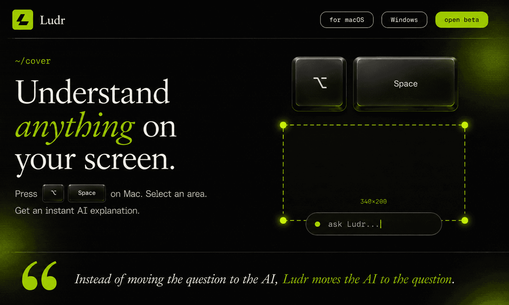 Ludr AI — Understand anything on your screen image 4