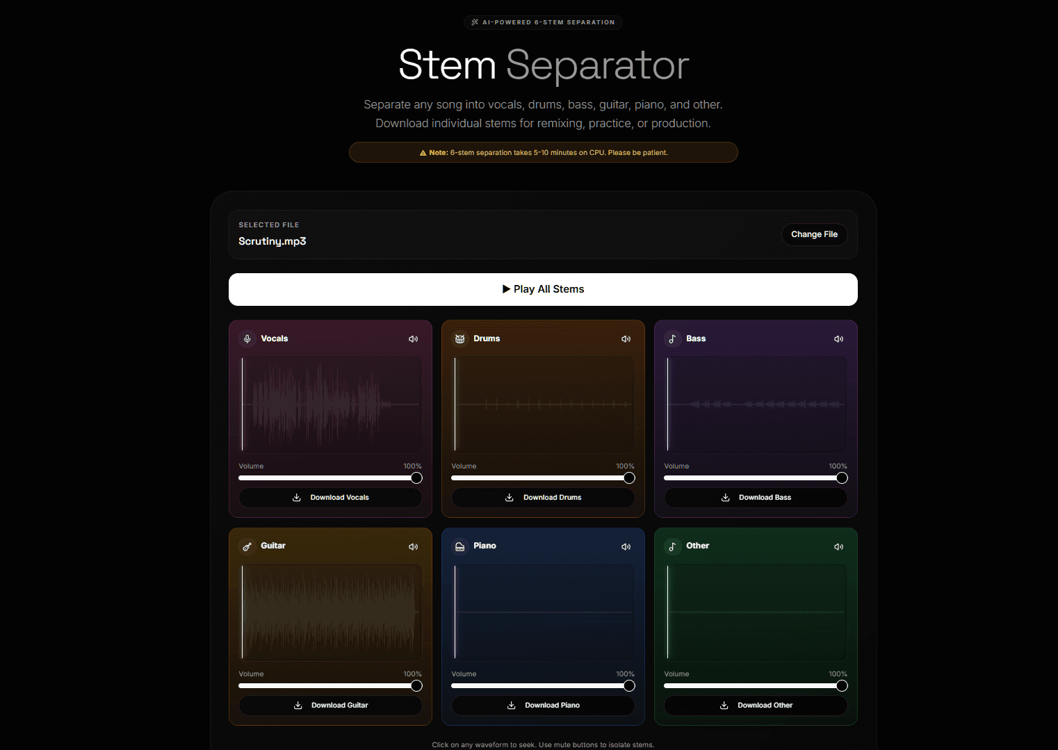 Guitariz Studio : AI-Powered Music Workbench image 4