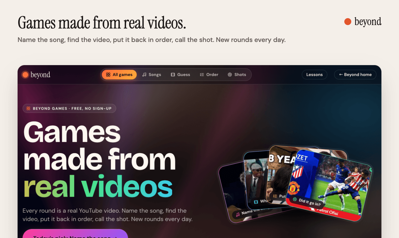 Beyond — do more with any YouTube video image 4