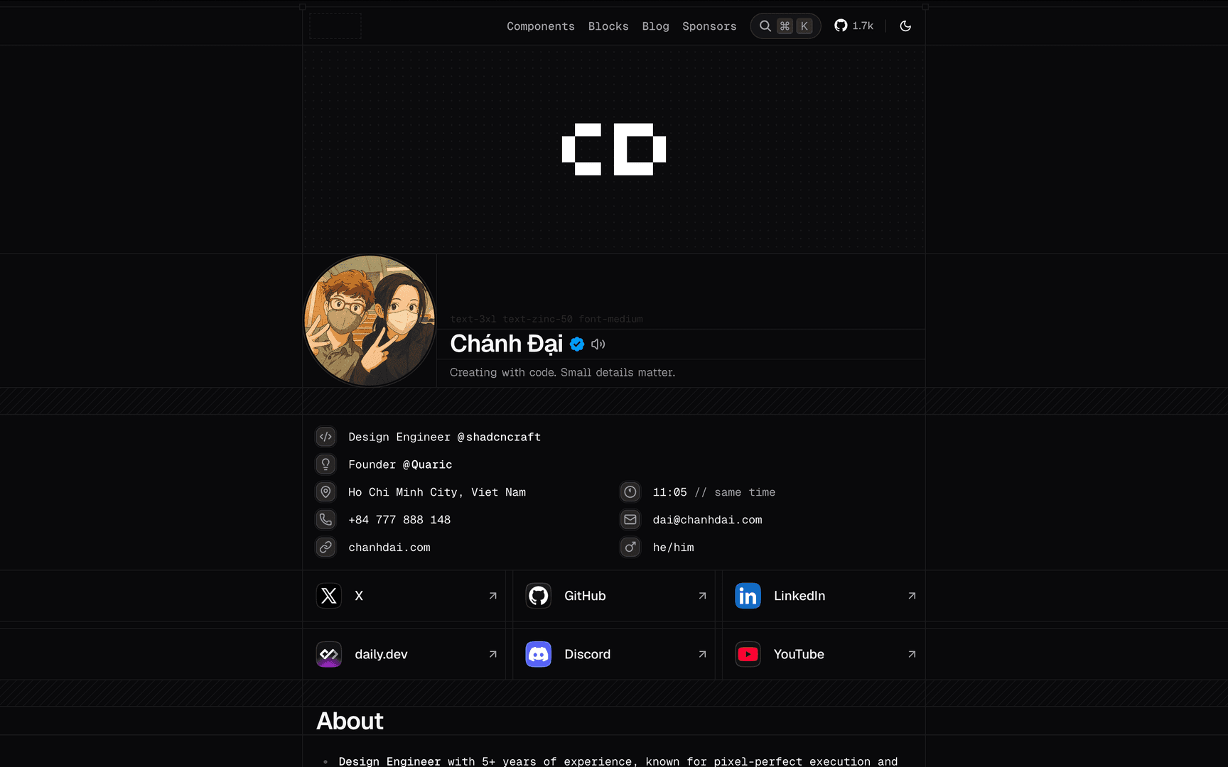 chanhdai.com image 1