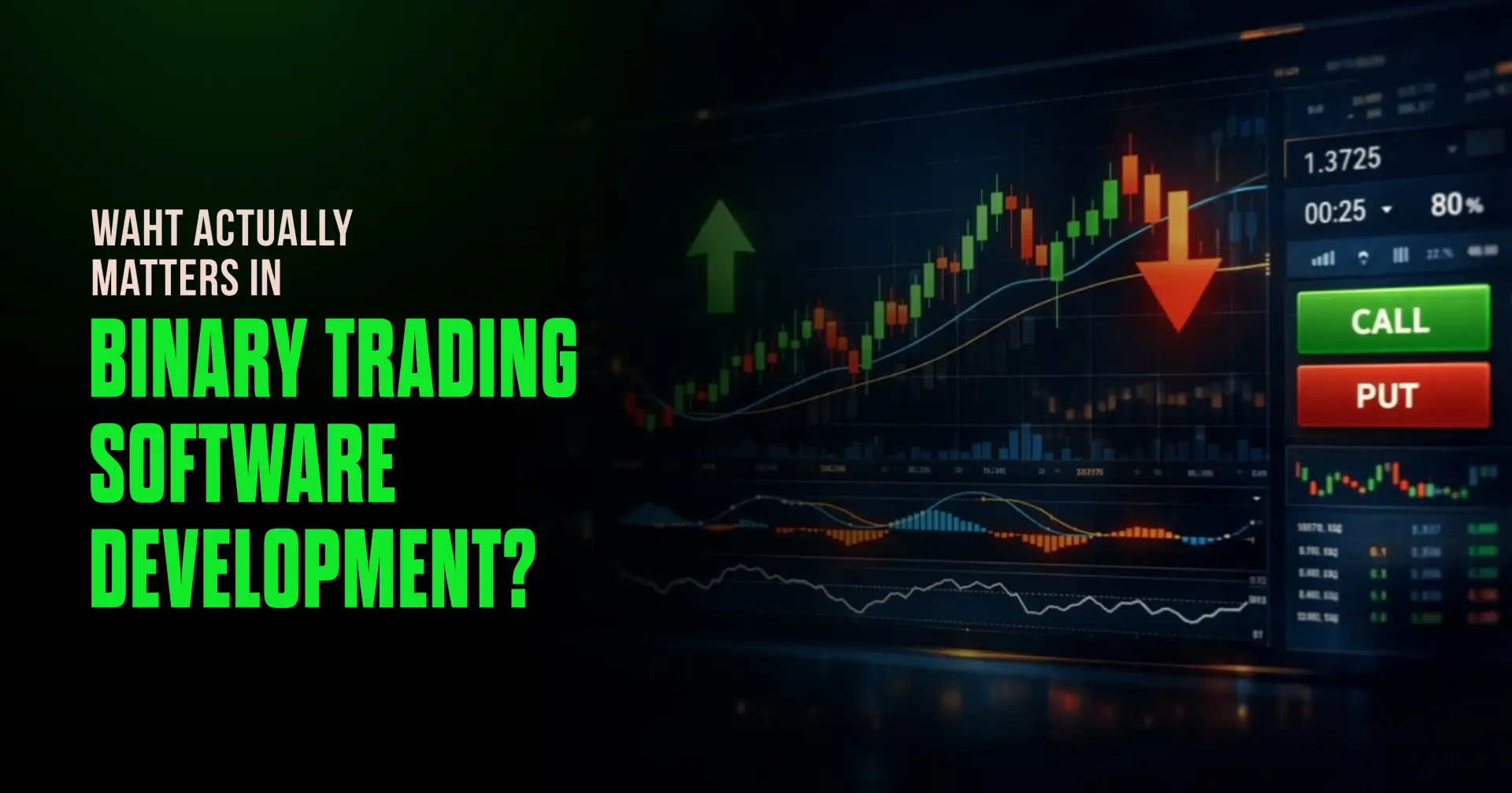 What Actually Matters in Binary Trading Software Development?