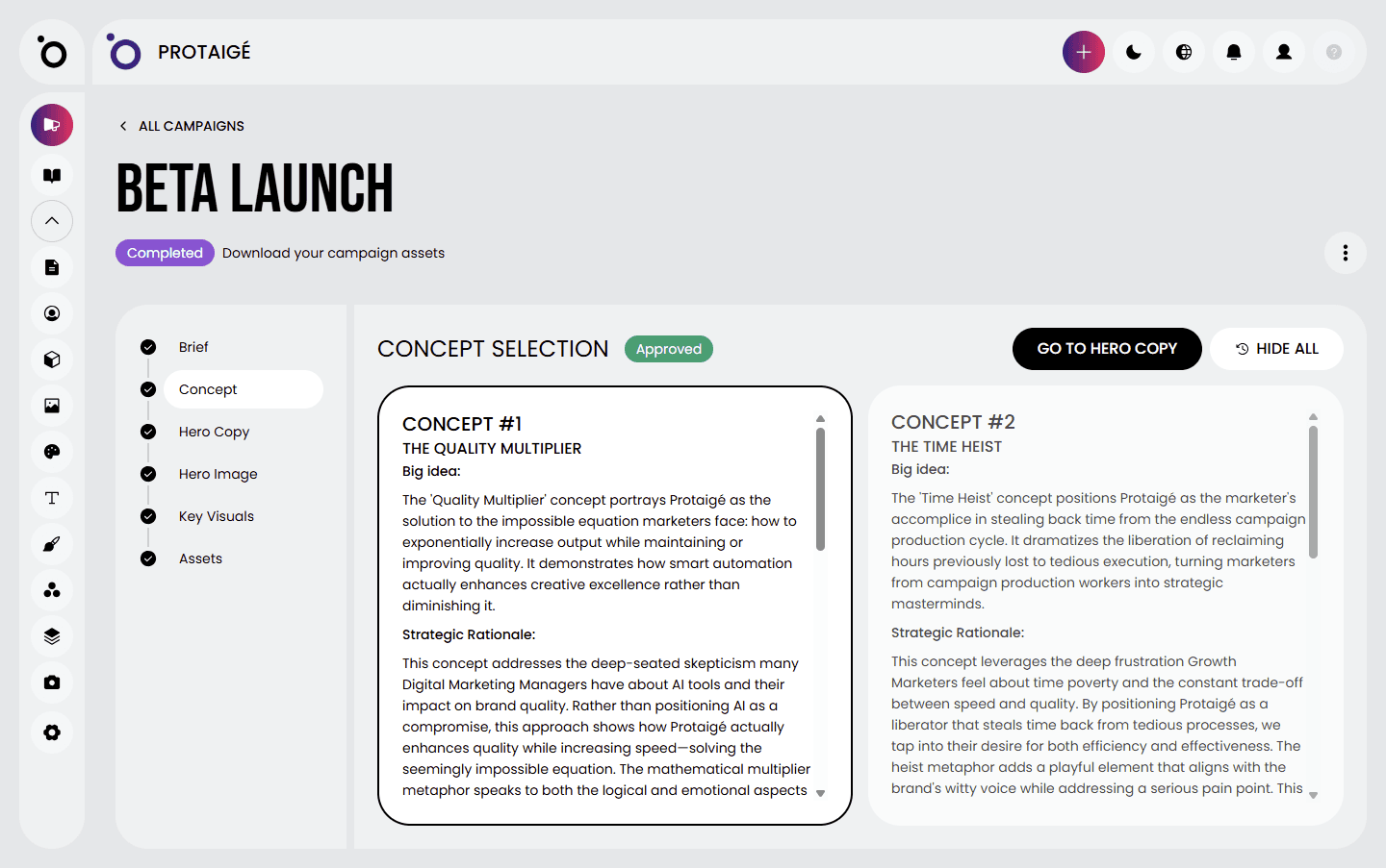 Protaigé: The AI That Thinks Like an Agency image 2