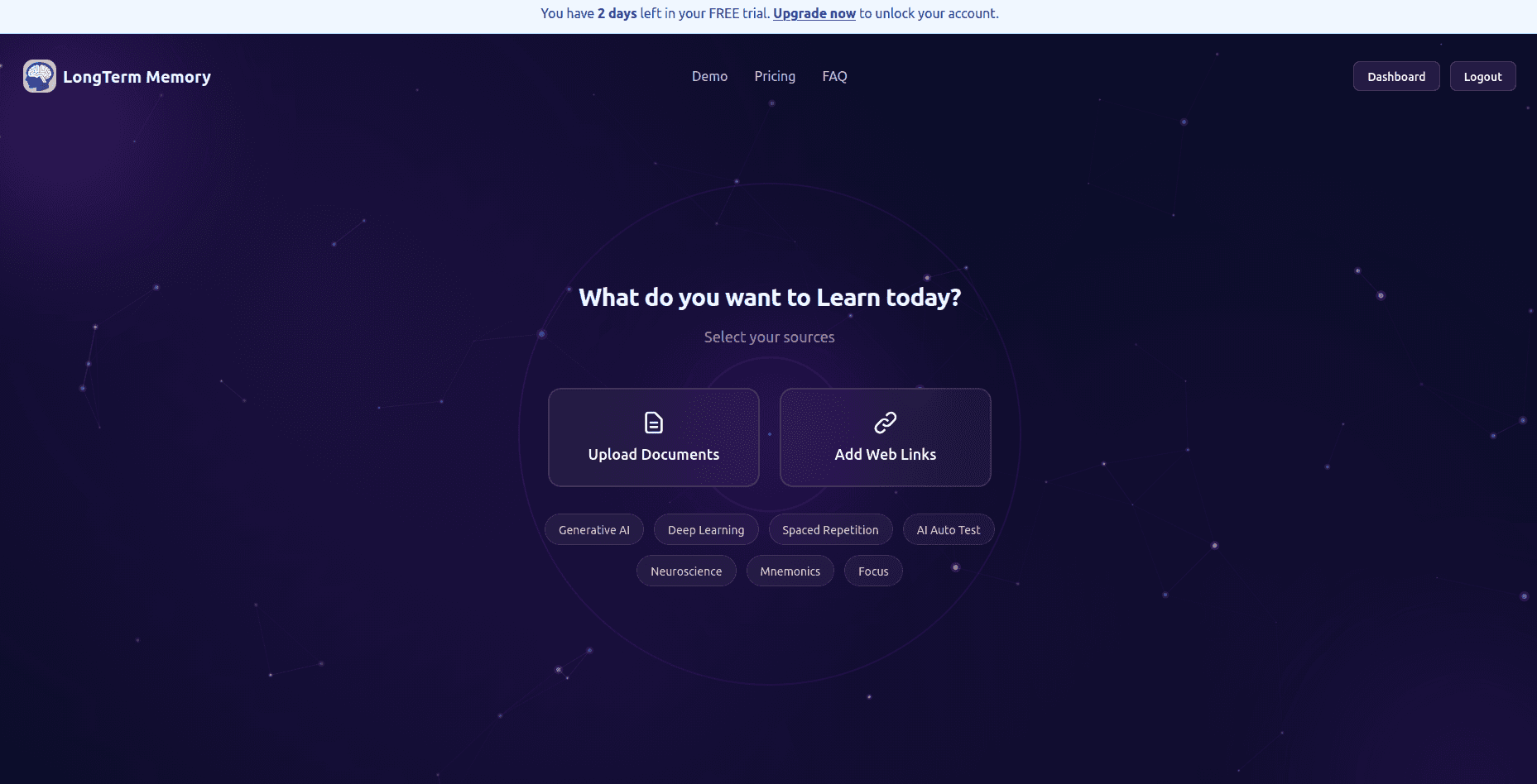 LongTerm Memory - AI-Powered Study image 2