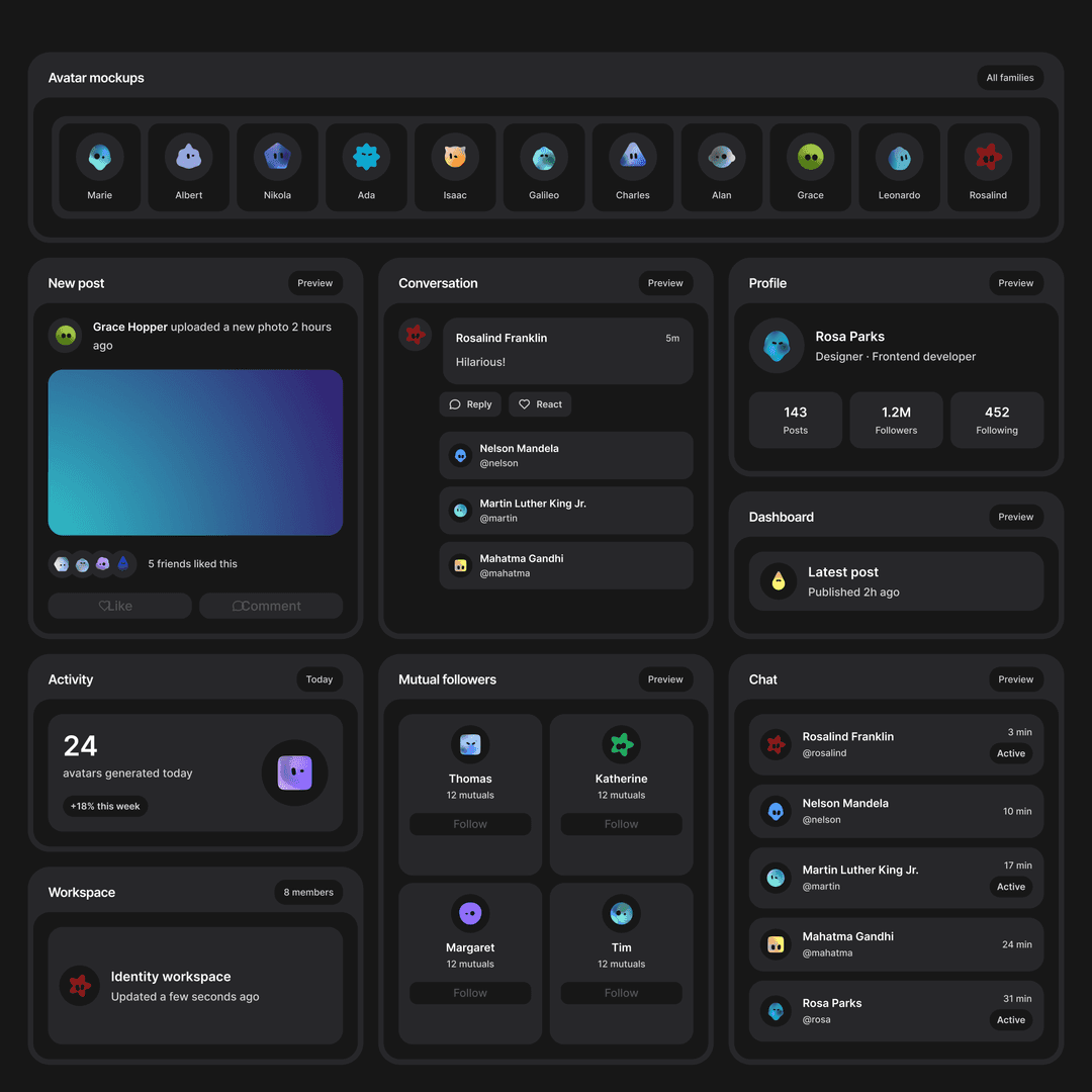 Squishmoji Avatars - Space UI image 4
