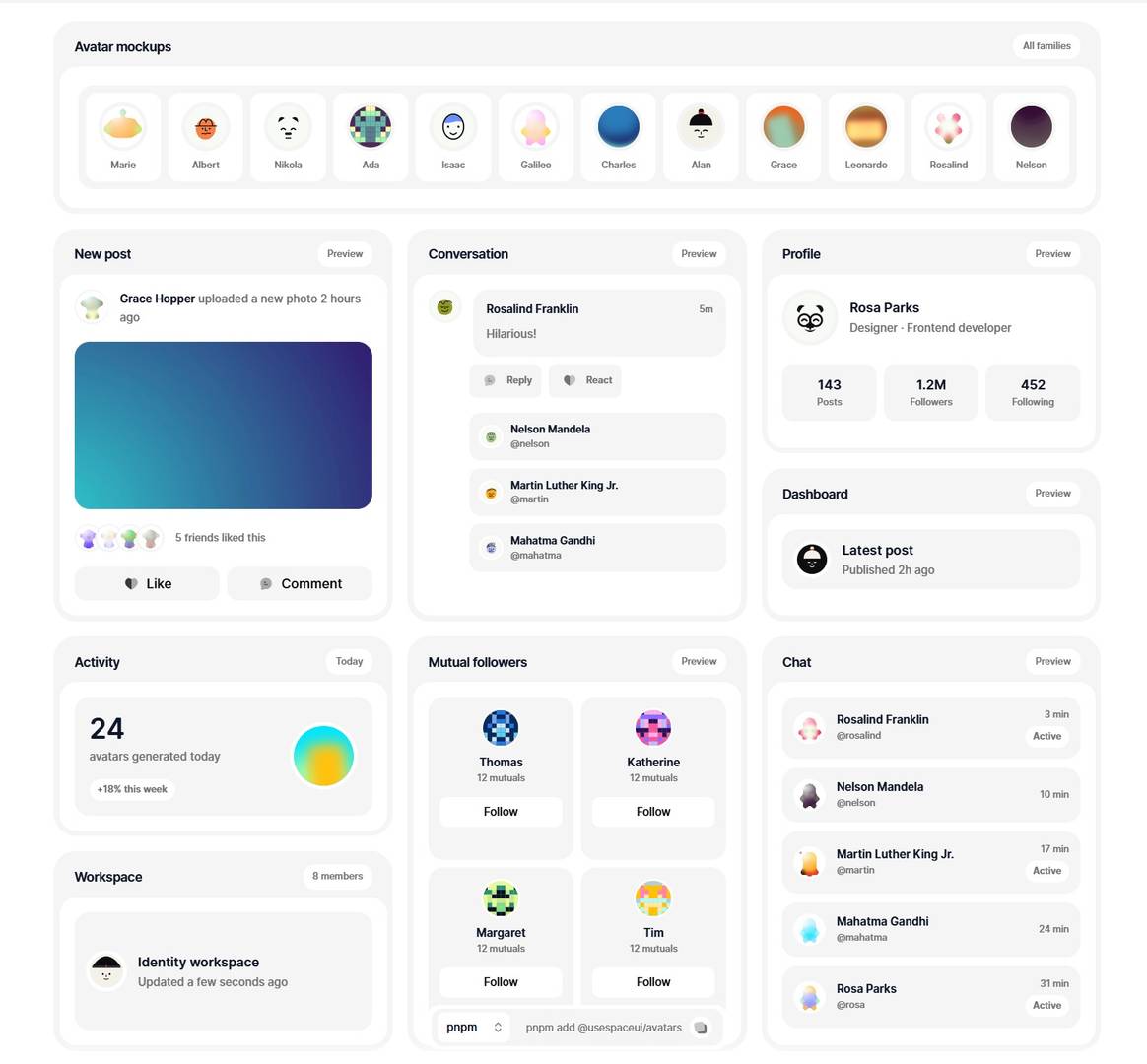Squishmoji Avatars - Space UI image 5