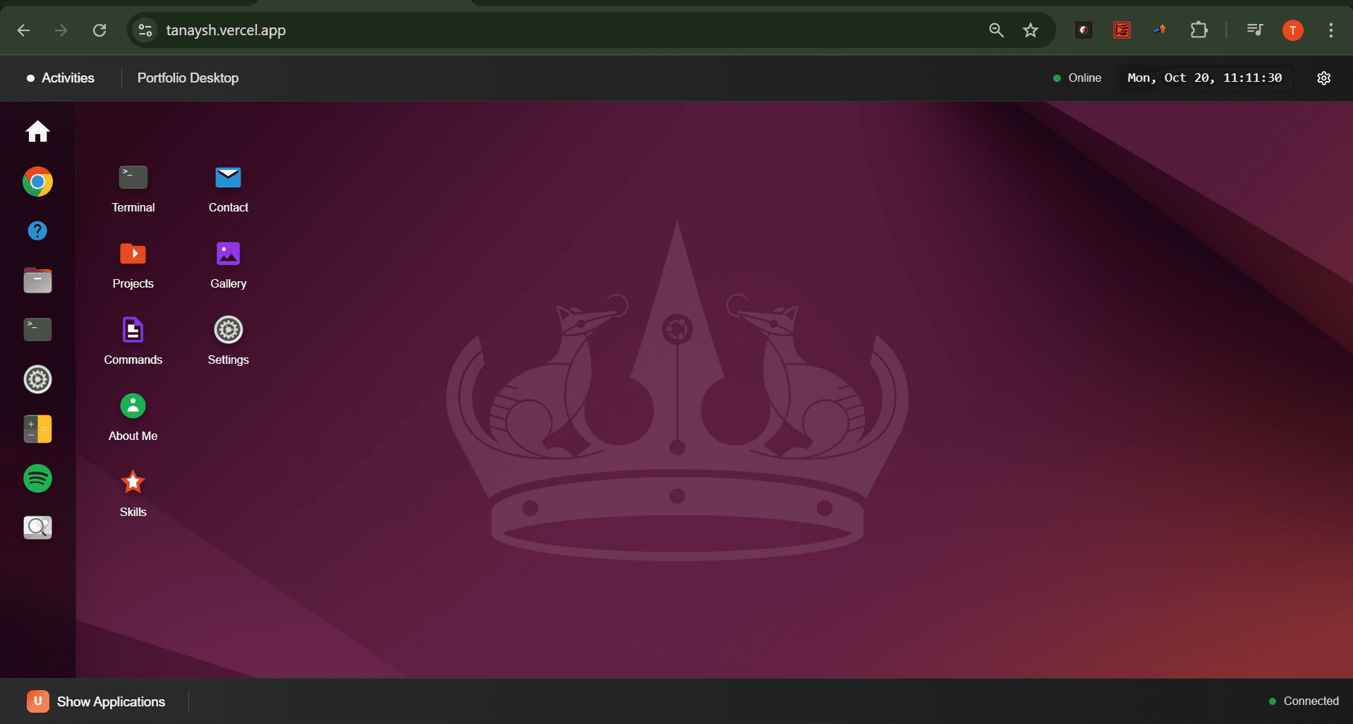 Ubuntu Theme Portfolio image 2