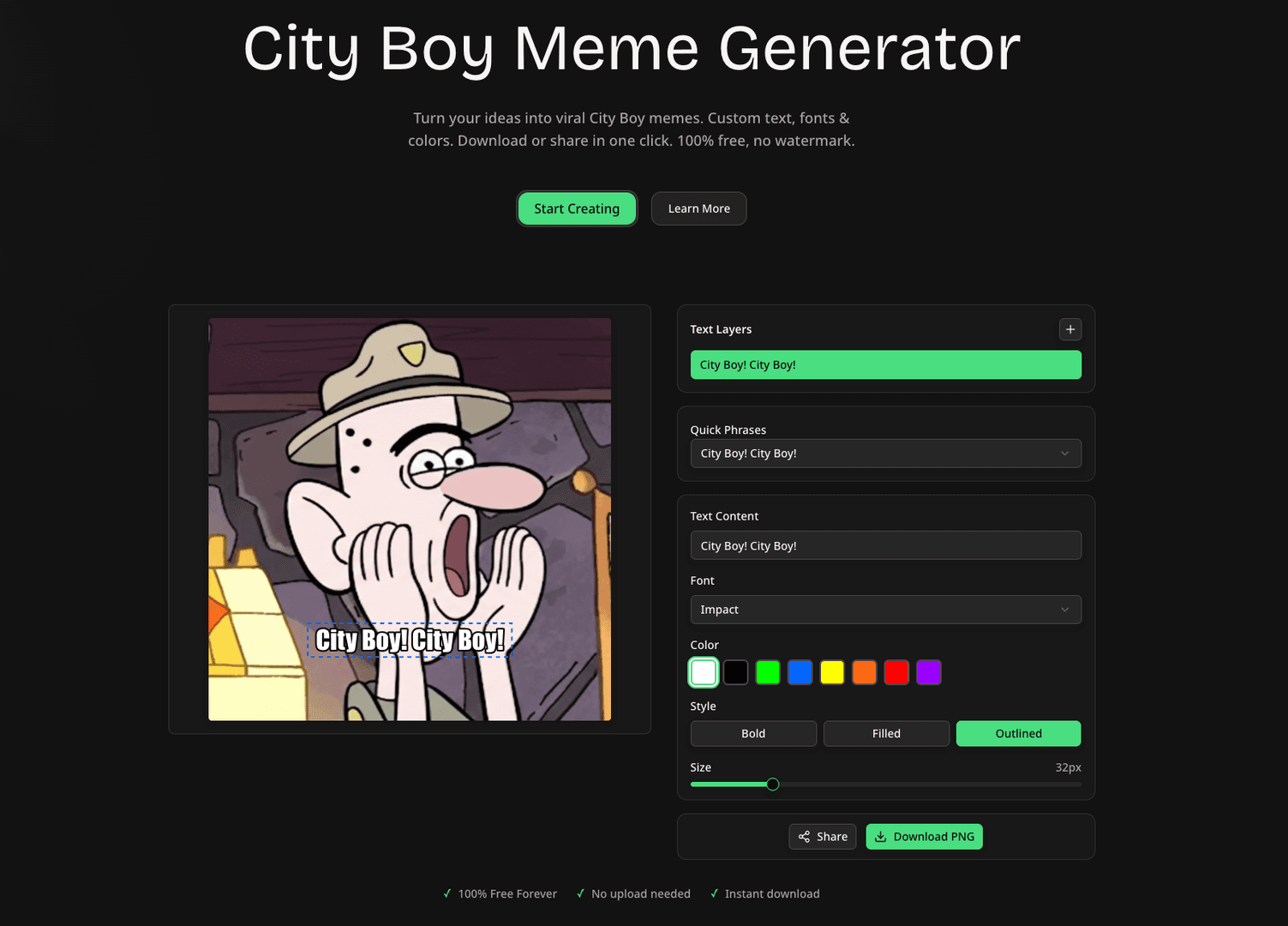 City Boy Meme image 1