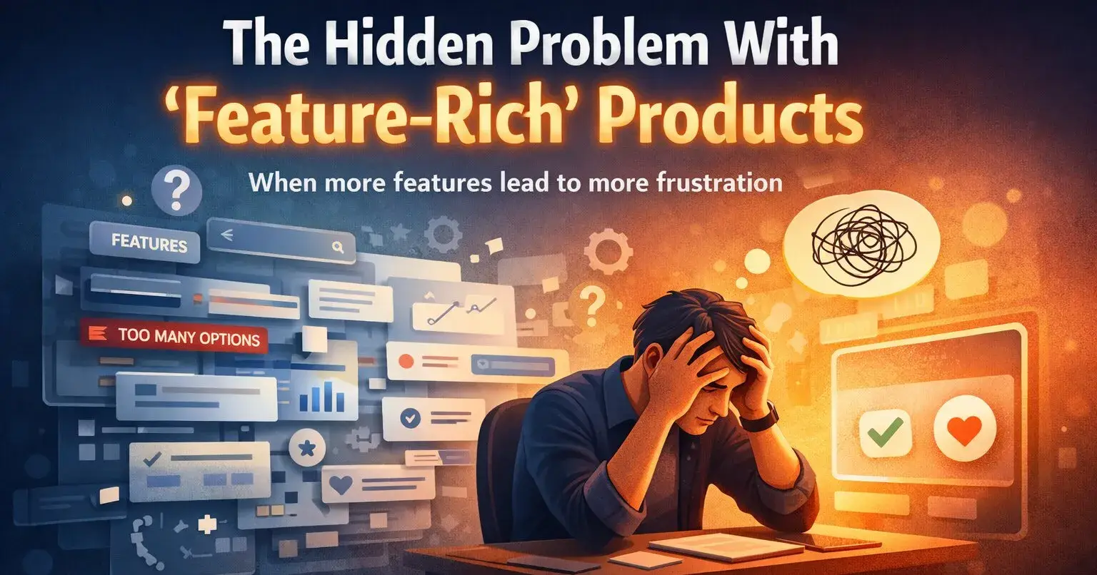 The Hidden Problem with ‘Feature-Rich’ Products