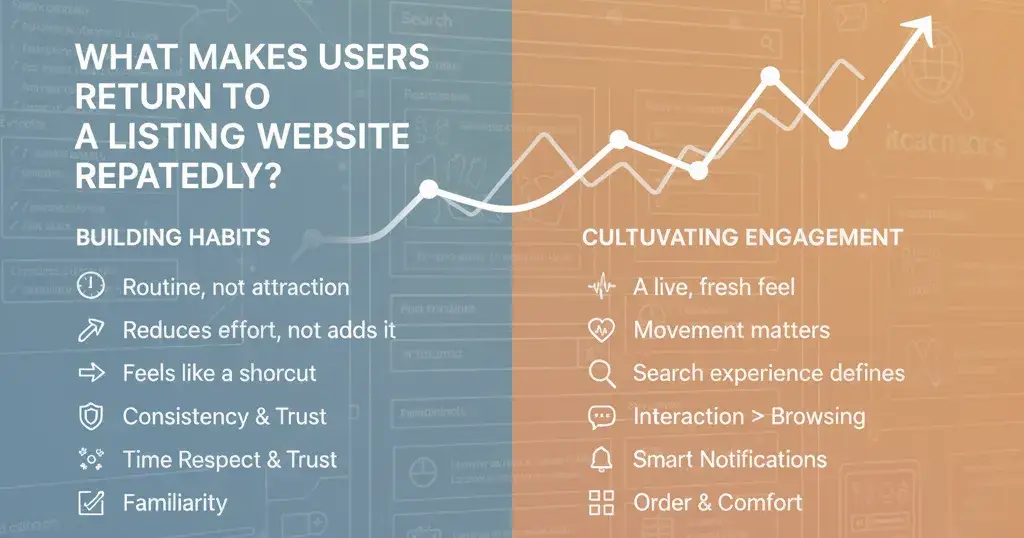 What Makes Users Return to a Listing Website Repeatedly?
