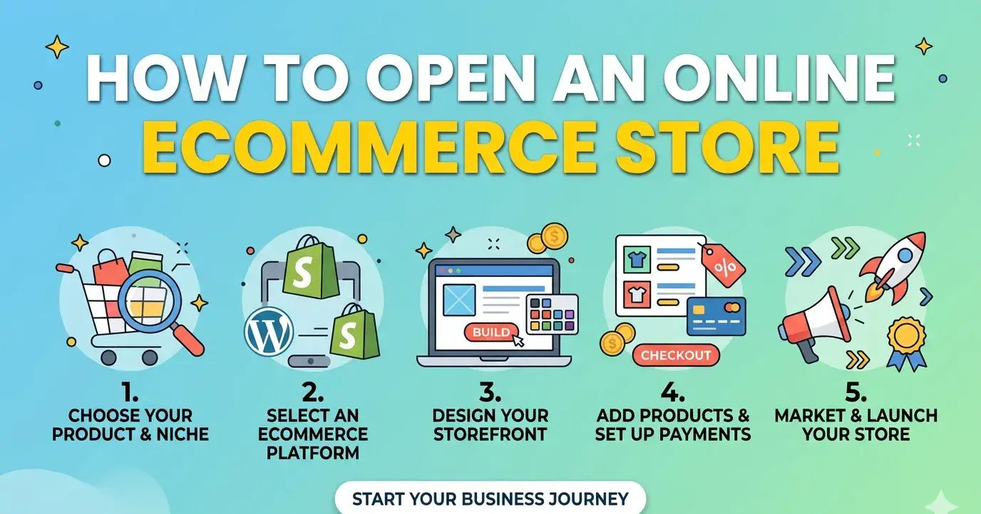 How to open an online ecommerce store