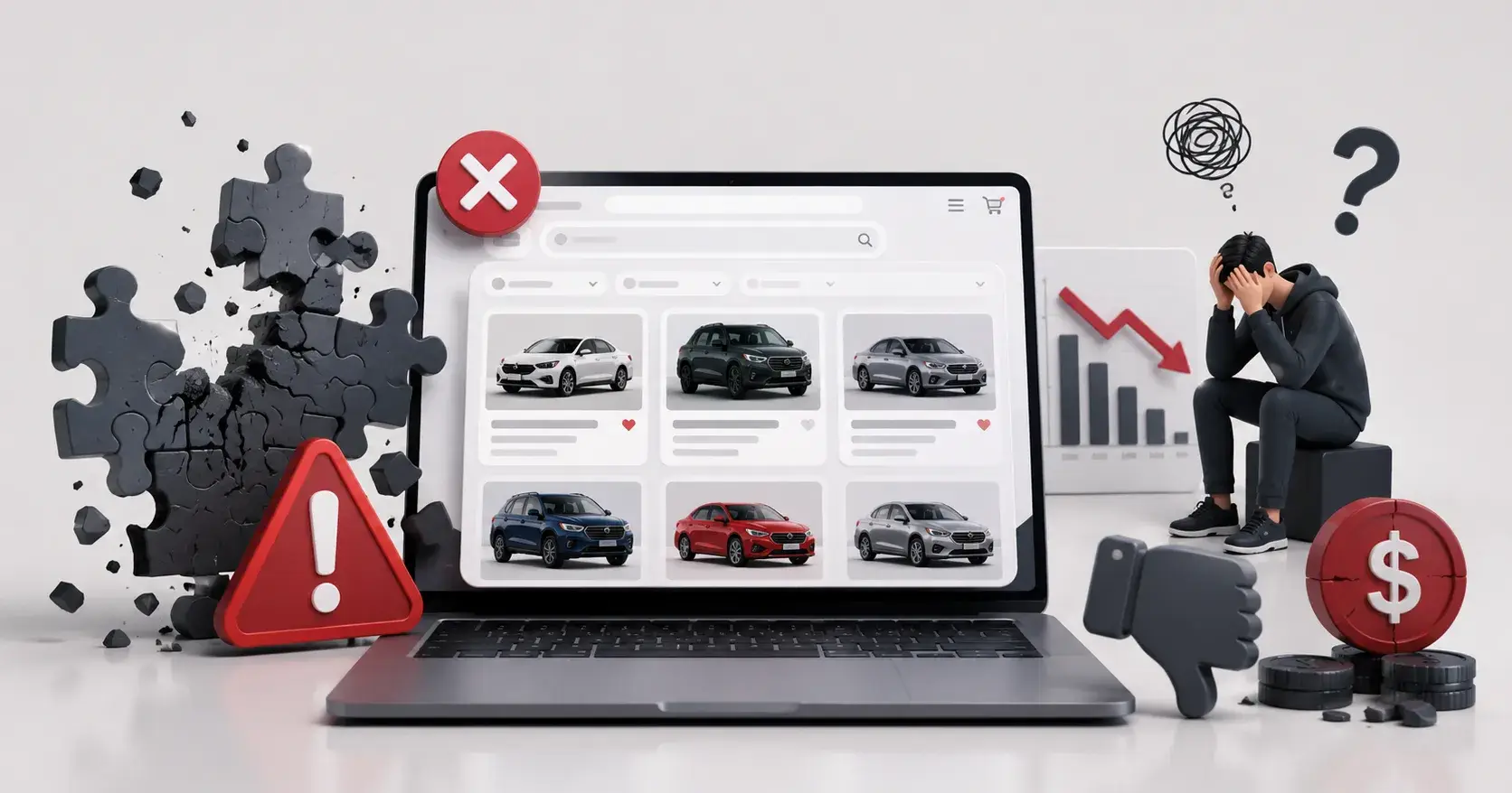 The Big Mistakes Startups Make When Building an Online Car Marketplace