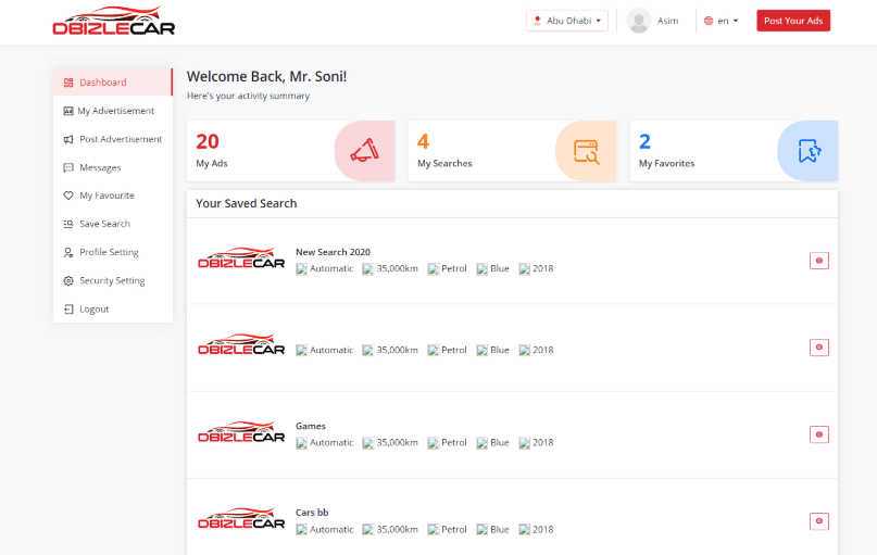 Car Marketplace Website and App Script image 2