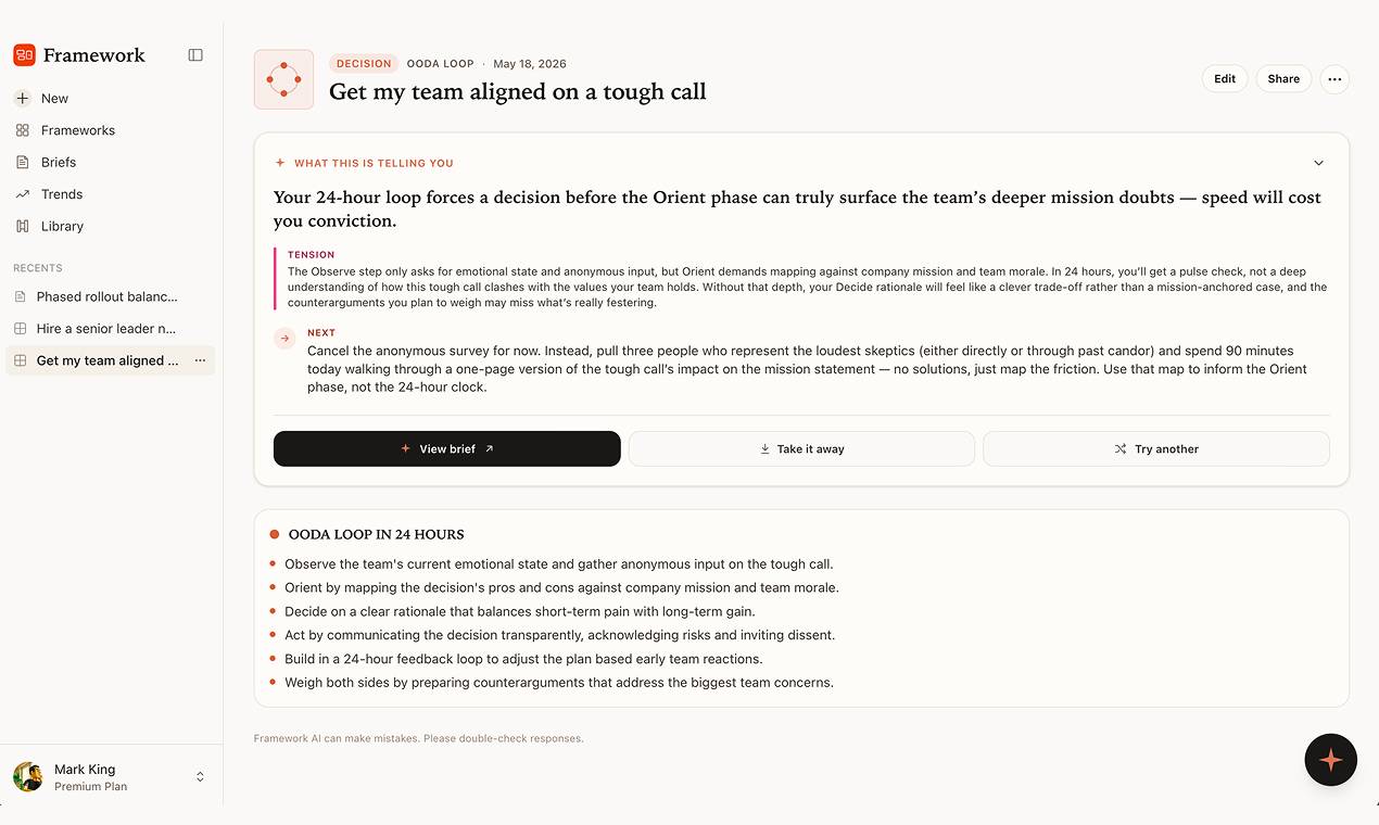 Framework screenshot 4