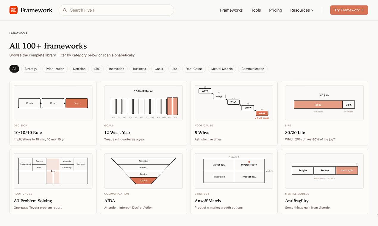 Framework screenshot 2
